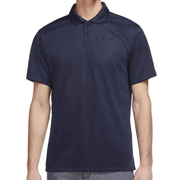 Nike Dri-Fit Vapor Golf Polo Shirt Blue Men’s Size Medium Lightweight Preppy - Picture 4 of 13